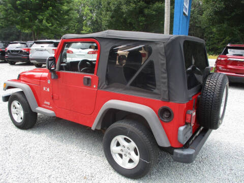 2005 Jeep Wrangler X
