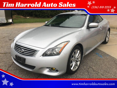 2011 Infiniti G37 Convertible for sale at Tim Harrold Auto Sales in Wilkesboro NC