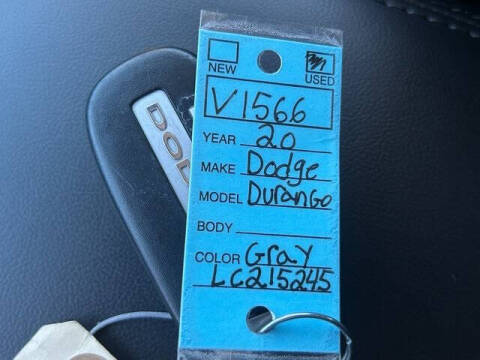 2020 Dodge Durango SXT Plus