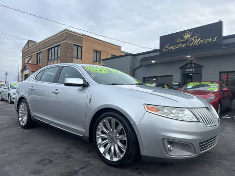 2012 Lincoln MKS for sale at Empire Motors in Louisville KY