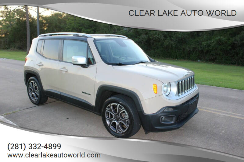 2016 Jeep Renegade for sale at Clear Lake Auto World in League City TX