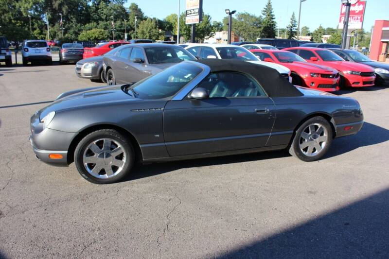 2003 Ford Thunderbird for sale at BANK AUTO SALES in Wayne MI