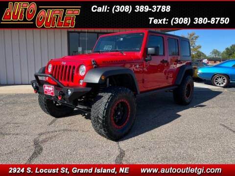 2017 Jeep Wrangler Unlimited for sale at Auto Outlet in Grand Island NE