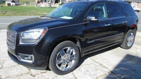 2014 GMC Acadia for sale at Flat Rock Motors inc. in Mount Airy NC