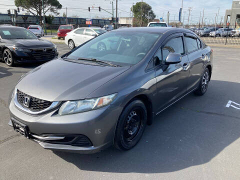 2013 Honda Civic for sale at Vision Auto Sales in Sacramento CA
