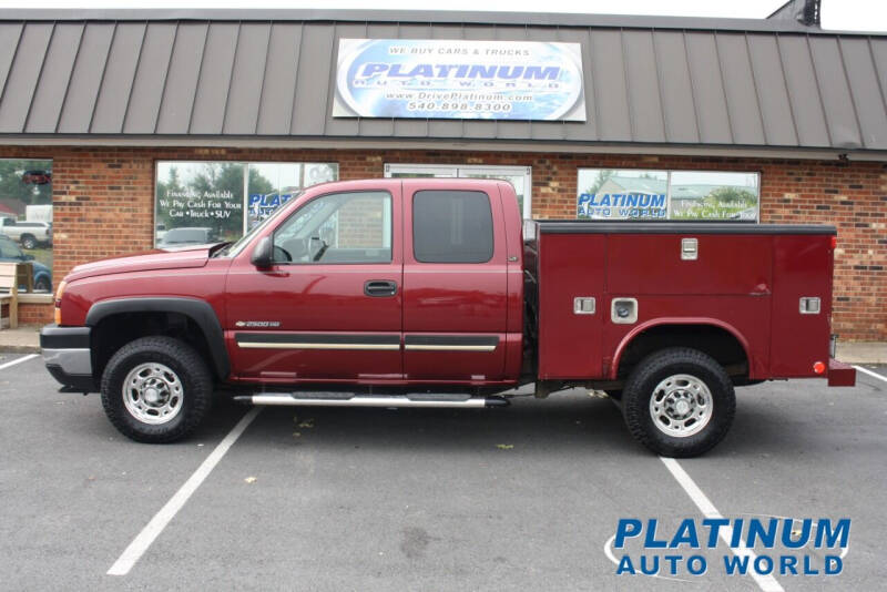 2006 Chevrolet Silverado 2500HD for sale at Platinum Auto World in Fredericksburg VA