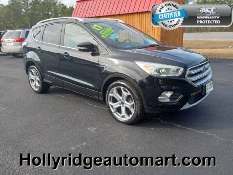 2017 Ford Escape for sale at Holly Ridge Auto Mart in Holly Ridge NC
