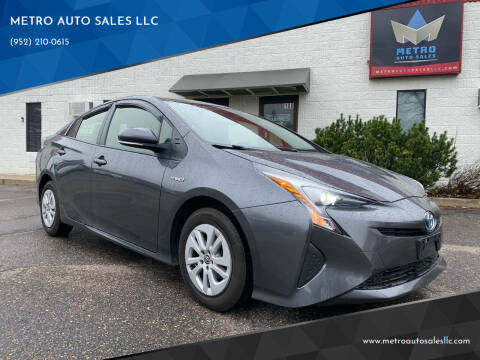 2016 Toyota Prius for sale at METRO AUTO SALES LLC in Lino Lakes MN