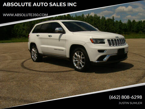 2014 Jeep Grand Cherokee for sale at ABSOLUTE AUTO SALES INC in Corinth MS