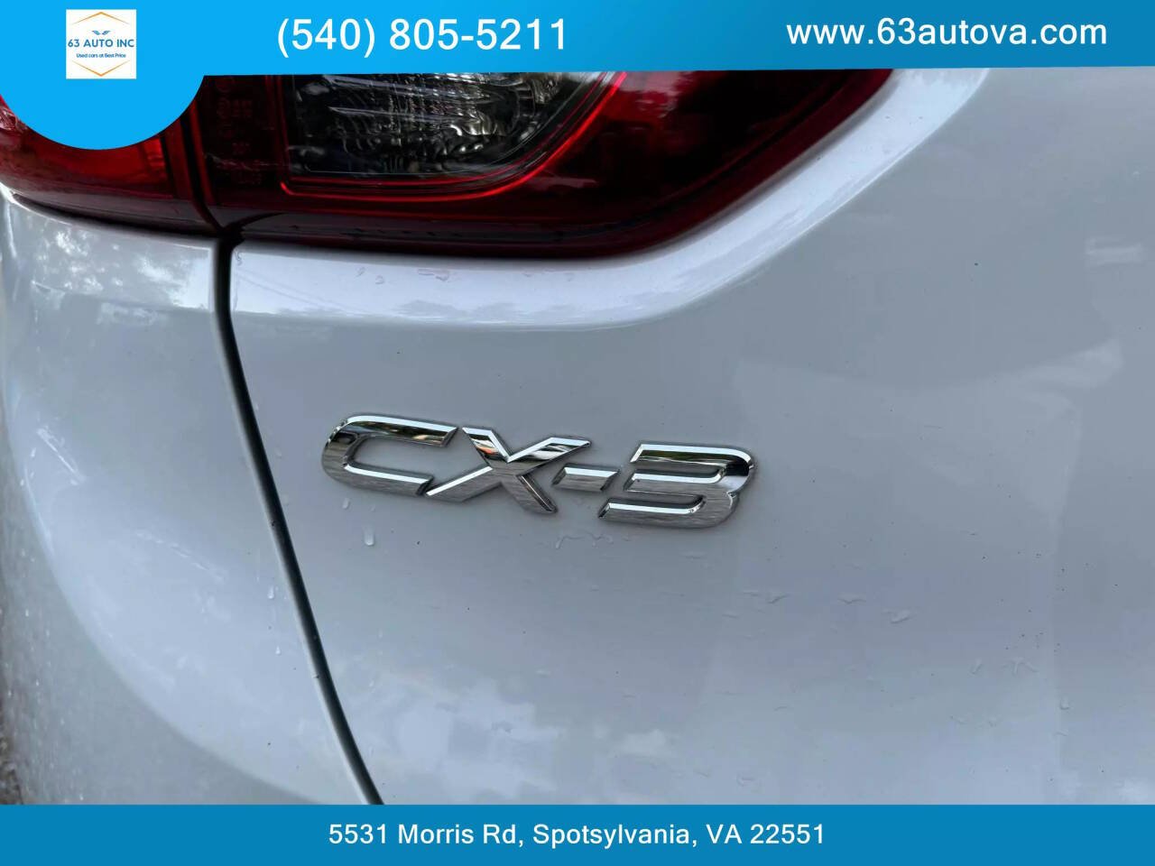 2018 Mazda CX-3 for sale at 63 Auto Inc in Spotsylvania, VA