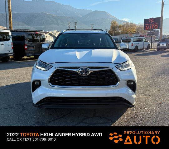 2022 Toyota Highlander Hybrid Limited