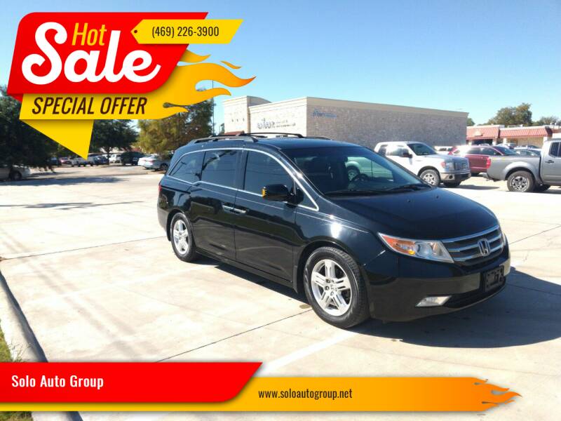 2012 Honda Odyssey for sale at SOLOAUTOGROUP in Mckinney TX