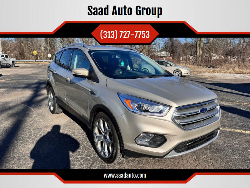 2018 Ford Escape for sale at Saad Auto Group in Dearborn Heights MI