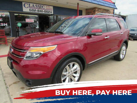 2014 Ford Explorer for sale at Classic Auto Brokers in Haltom City TX