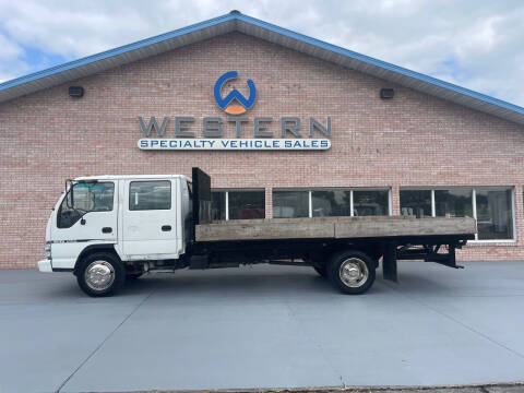 2007 Isuzu NQR Flatbed for sale at Western Specialty Vehicle Sales in Braidwood IL