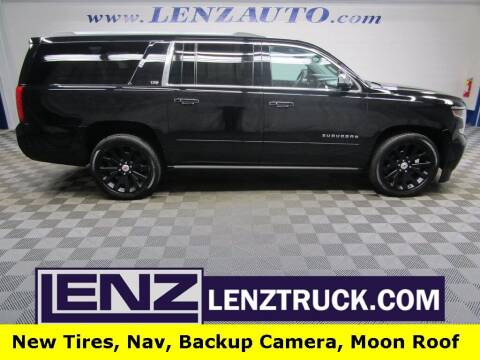 2016 Chevrolet Suburban for sale at LENZ TRUCK CENTER in Fond Du Lac WI
