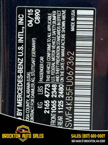 2015 Mercedes-Benz C-Class C 300 4MATIC