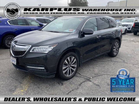 2015 Acura MDX w/Tech