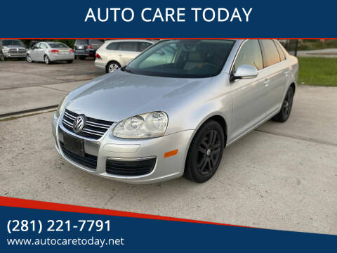 2006 Volkswagen Jetta for sale at AUTO CARE TODAY in Spring TX