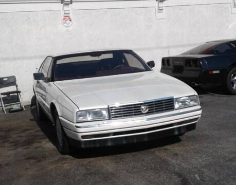 1989 Cadillac Allante for sale at Classic Car Deals in Cadillac MI