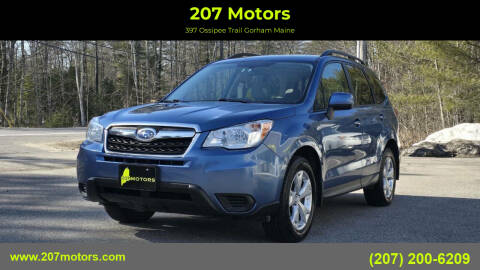 2015 Subaru Forester for sale at 207 Motors in Gorham ME