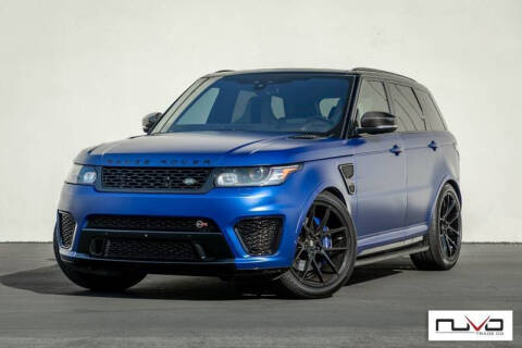 2017 Land Rover Range Rover Sport for sale at Nuvo Trade in Newport Beach CA