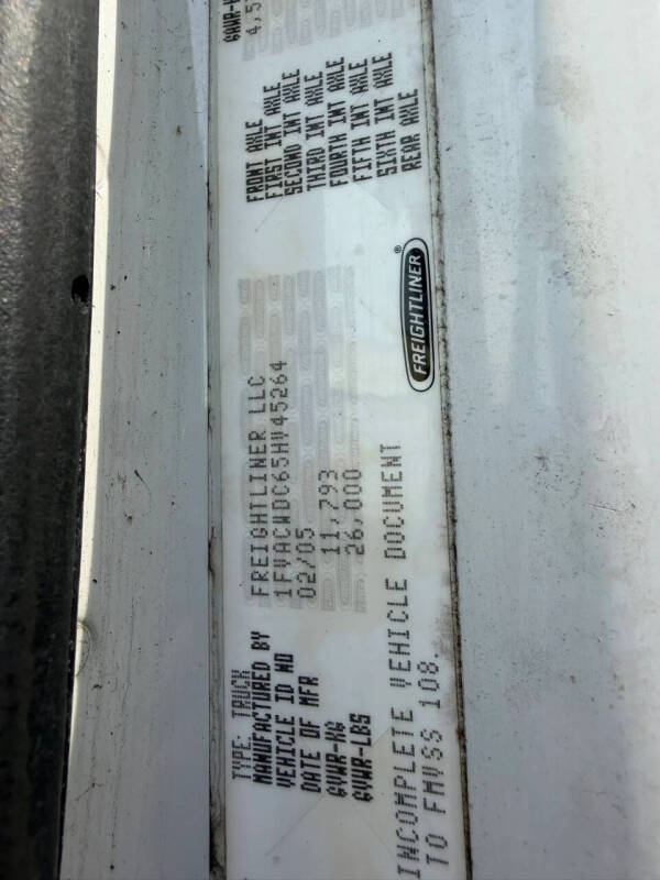 2005 Freightliner M2 106
