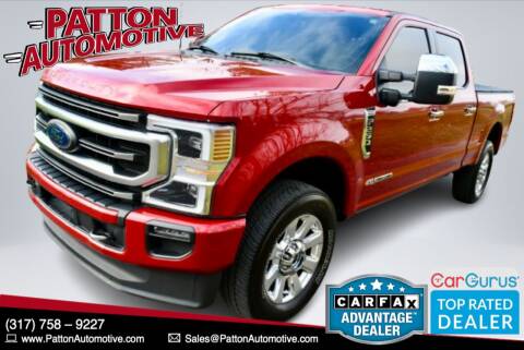 2022 Ford F-250 Super Duty for sale at Patton Automotive in Sheridan IN