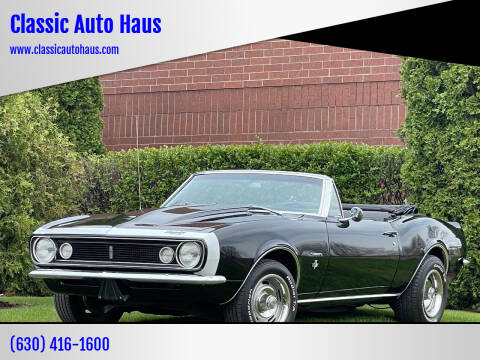 1967 Chevrolet Camaro for sale at Classic Auto Haus in Dekalb IL
