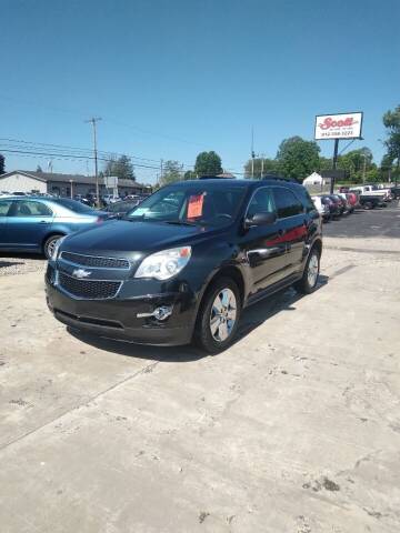 2013 Chevrolet Equinox for sale at Scott Sales & Service LLC in Brownstown IN