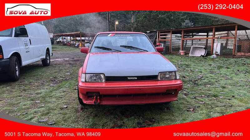 1987 Toyota Corolla FX-16 GT-S