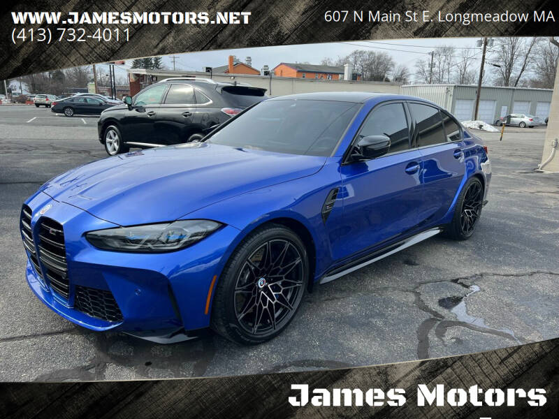 2023 BMW M3 for sale at James Motors Inc. in East Longmeadow MA