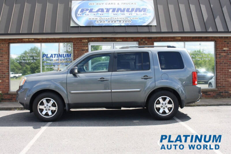 2010 Honda Pilot for sale at Platinum Auto World in Fredericksburg VA