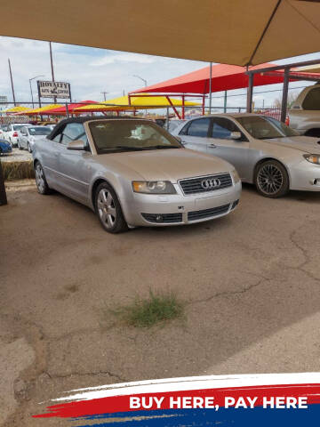 2003 Audi A4 for sale at ST Motors in El Paso TX