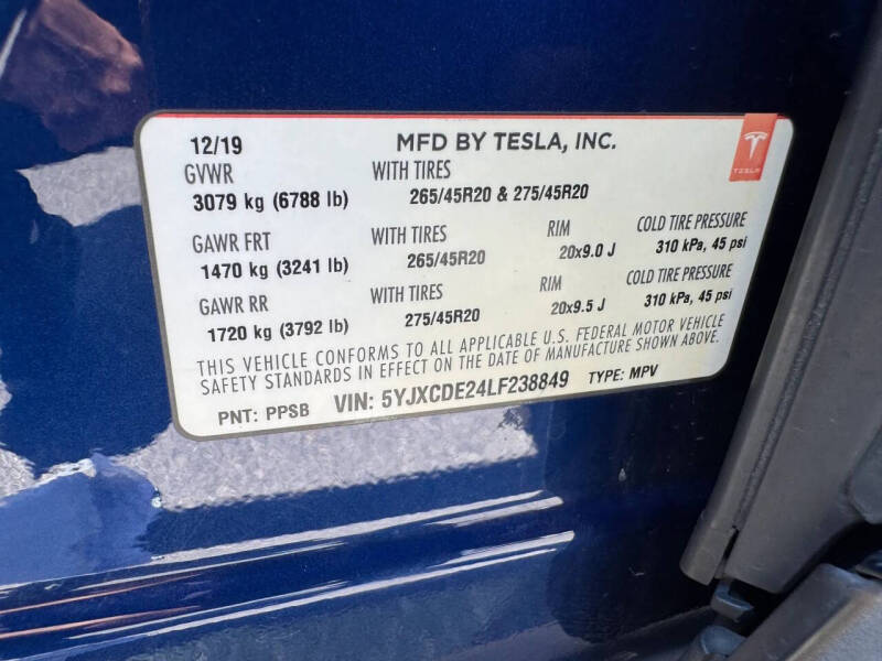 2020 Tesla Model X