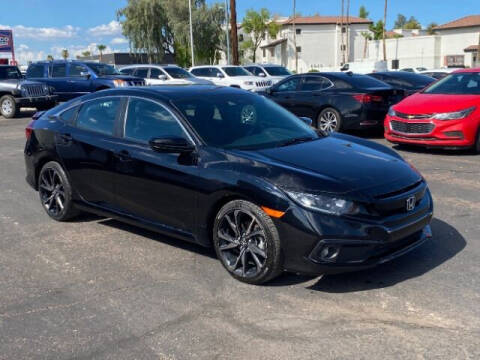 2019 Honda Civic for sale at Curry's Cars Powered by Autohouse - Brown & Brown Wholesale in Mesa AZ