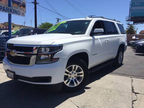 2016 Chevrolet Tahoe for sale at 2955 FIRESTONE BLVD in South Gate CA