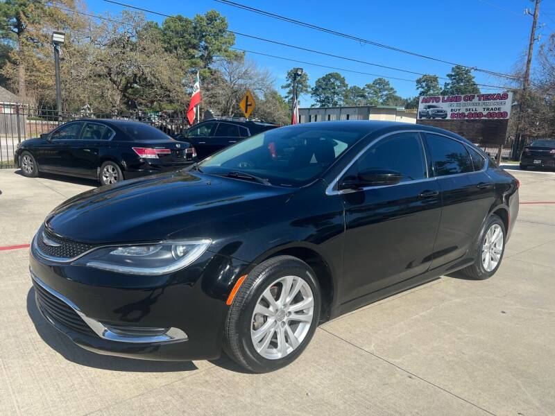 2016 Chrysler 200 for sale at Auto Land Of Texas in Cypress TX