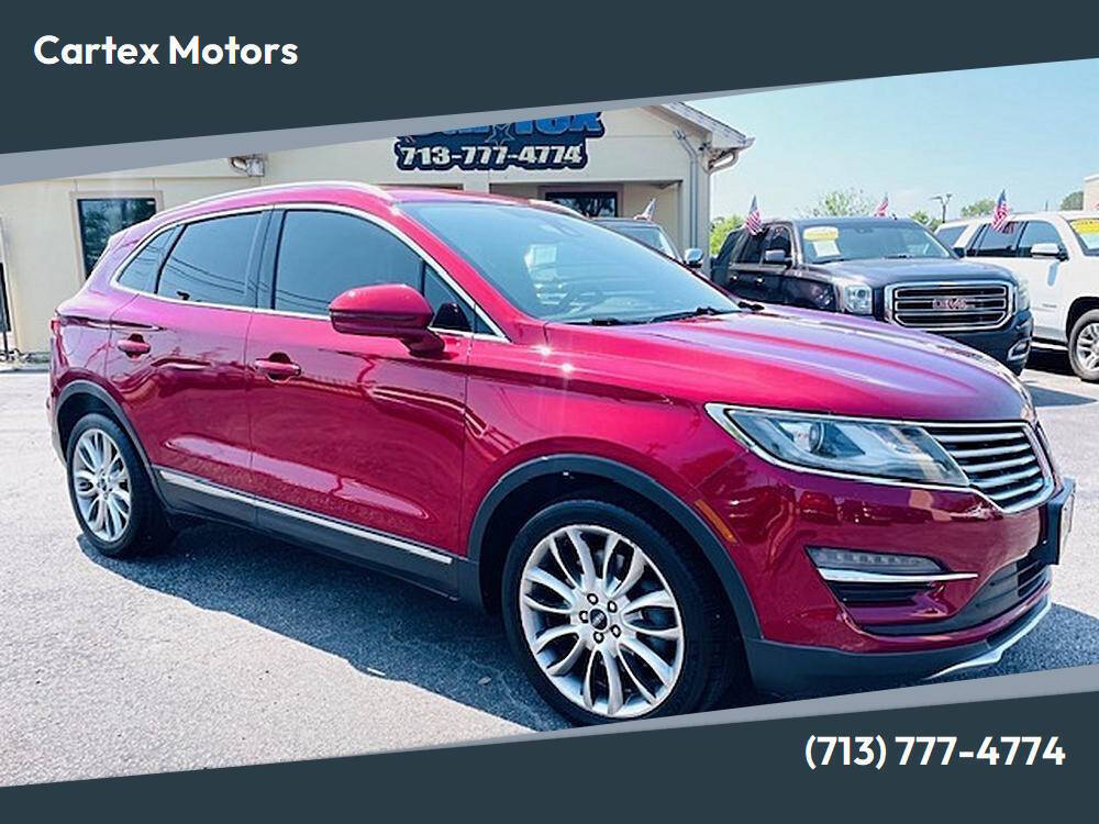 Red 2015 Lincoln MKC Base 4dr SUV 1