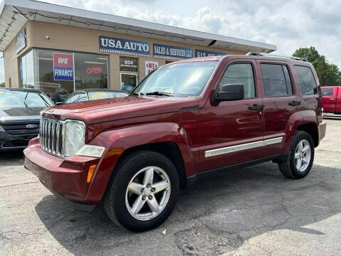 2008 Jeep Liberty for sale at USA Auto Sales & Services, LLC in Mason OH