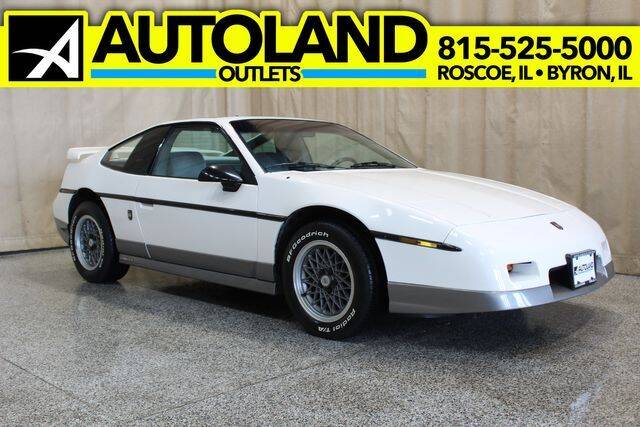 1986 Pontiac Fiero for sale at AutoLand Outlets Inc in Roscoe IL