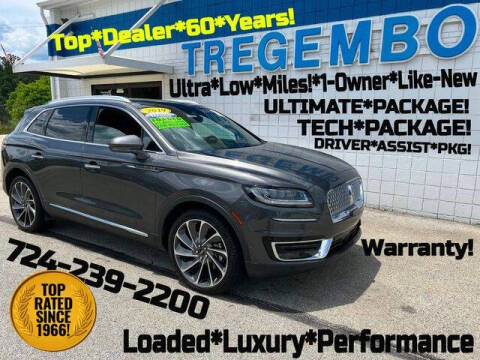 2019 Lincoln Nautilus Reserve