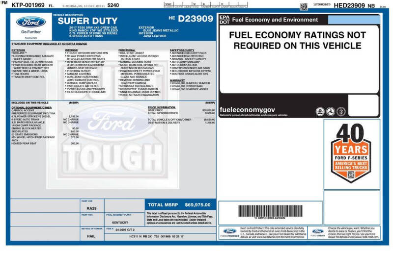 2017 Ford F-350 Super Duty