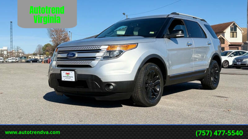 2013 Ford Explorer for sale at Autotrend Virginia in Virginia Beach VA