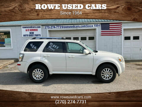 2010 Mercury Mariner for sale at Rowe Used Cars in Beaver Dam KY