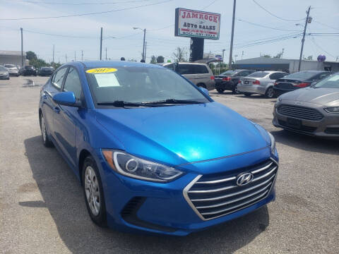 2017 Hyundai Elantra for sale at Jamrock Auto Sales of Panama City in Panama City FL