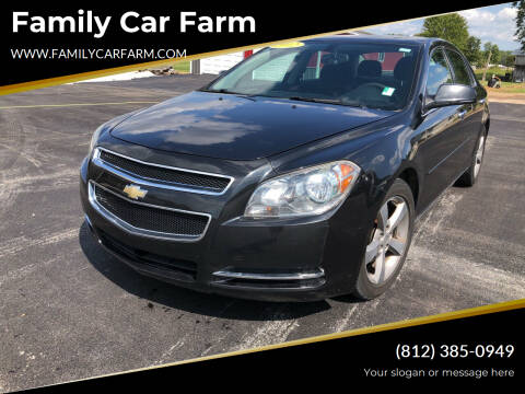 2012 Chevrolet Malibu for sale at Family Car Farm in Princeton IN