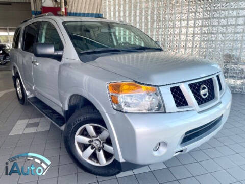 2015 Nissan Armada for sale at iAuto in Cincinnati OH
