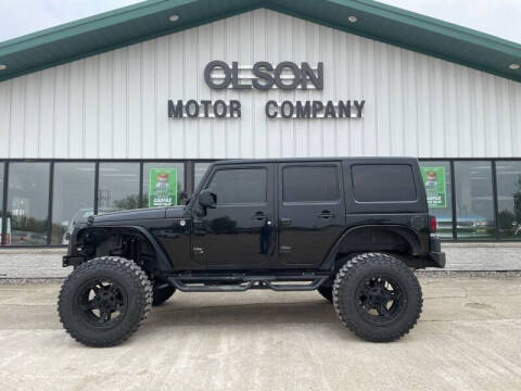 2014 Jeep Wrangler Unlimited for sale at Olson Motor Company in Morris MN