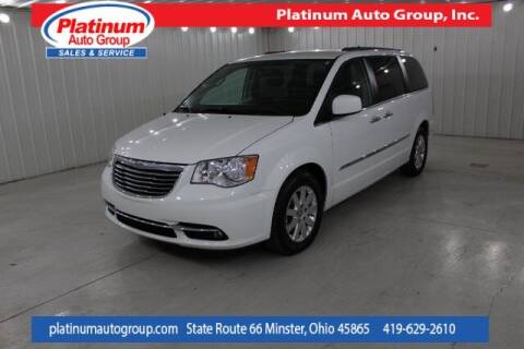2015 Chrysler Town and Country for sale at Platinum Auto Group Inc. in Minster OH